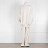 Isabel Marant Rajane Oversized Cream Tracksuit Jacket