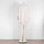 Isabel Marant Rajane Oversized Cream Tracksuit Jacket