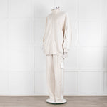 Isabel Marant Rajane Oversized Cream Tracksuit Jacket