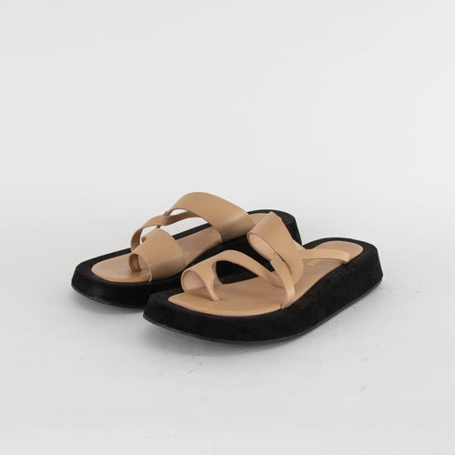 Alias Mae Natural Leather Polo Sandal