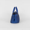 Roland Mouret Electric Blue Python Top Handle Bag