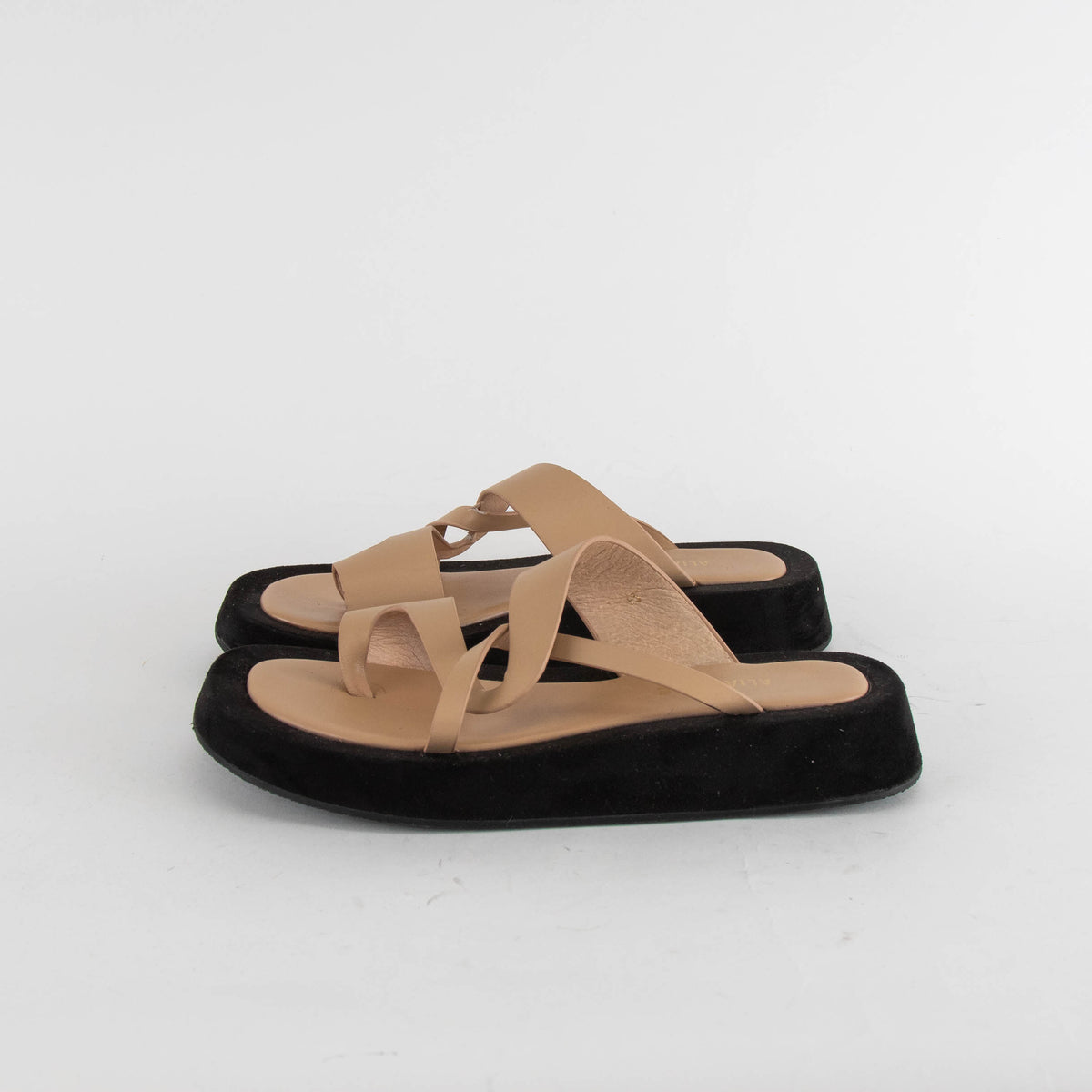 Alias Mae Natural Leather Polo Sandal
