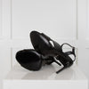 Gucci Black Leather Betsy Sandals