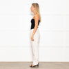 Weekend Max Mara Cream Slim Leg Trousers
