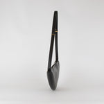 Toteme Black Leather Scooped Sling Bag