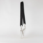 Longchamp White Leather Smile Crossbody Bag