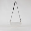 Longchamp White Leather Smile Crossbody Bag