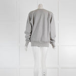 Toteme Grey Crew Neck Sweatshirt