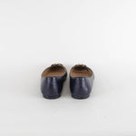 Tory Burch Navy Flat Ballet Pumps