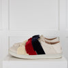 Gucci Cream Red Blue Ace Bow Trainers