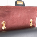 Chanel Navy Blue Charm 2.55 Gold Chain Cross Body Bag