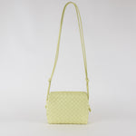 Bottega Veneta Lime Green Intrecciato Loop Camera Bag