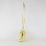 Bottega Veneta Lime Green Intrecciato Loop Camera Bag