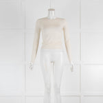 Toteme Cream Thin Cashmere Top