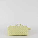 Bottega Veneta Lime Green Intrecciato Loop Camera Bag