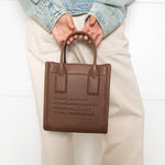 Marc Jacobs Brown Small Tote Bag