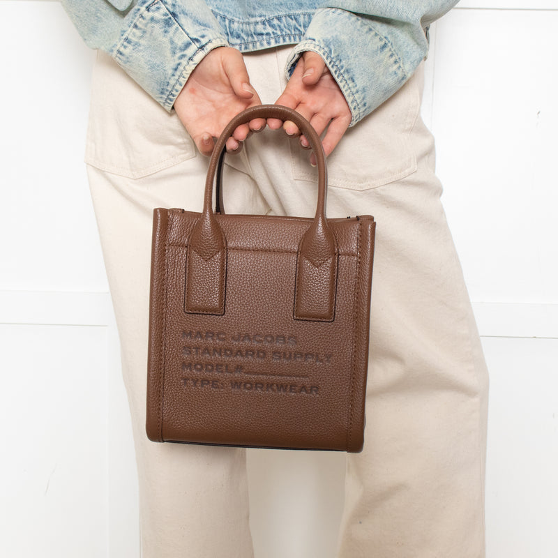 Marc Jacobs Brown Small Tote Bag