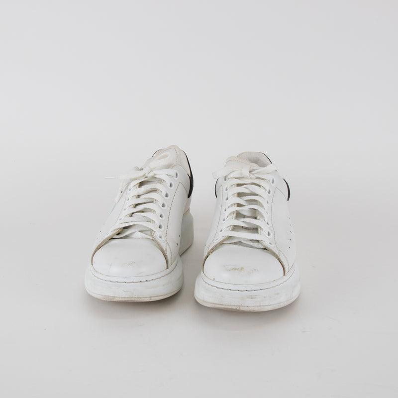 Alexander McQueen White Exaggerated Sole Trainers