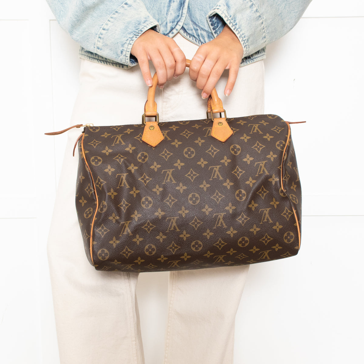 Louis Vuitton Vintage Monogram Speedy 35
