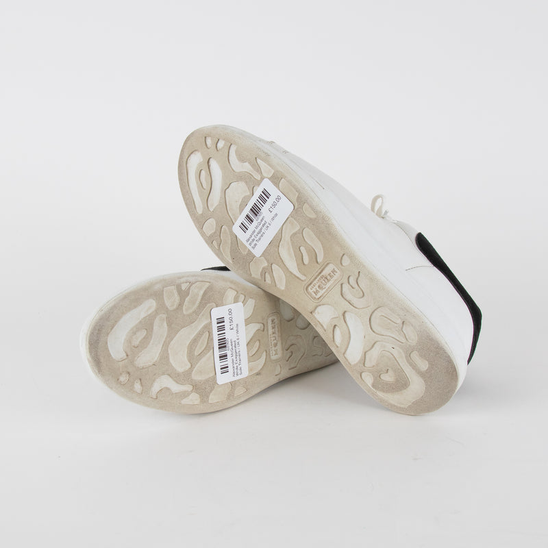 Alexander McQueen White Exaggerated Sole Trainers
