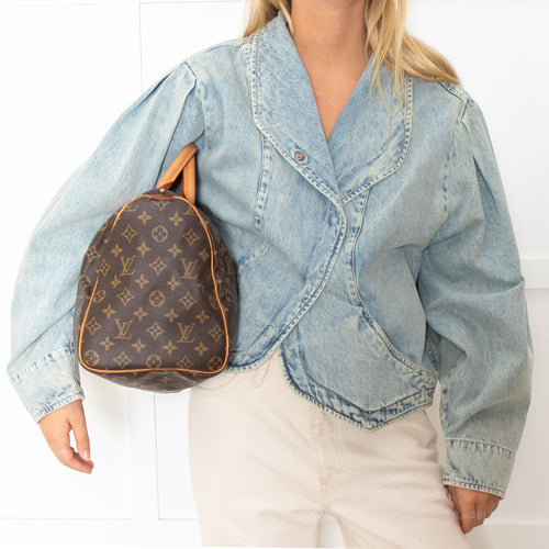 Louis Vuitton Monogram Canvas 35 Speedy