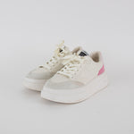 Ash White With Pink Heel Impuls Trainers