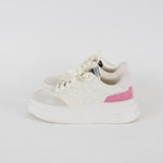 Ash White With Pink Heel Impuls Trainers