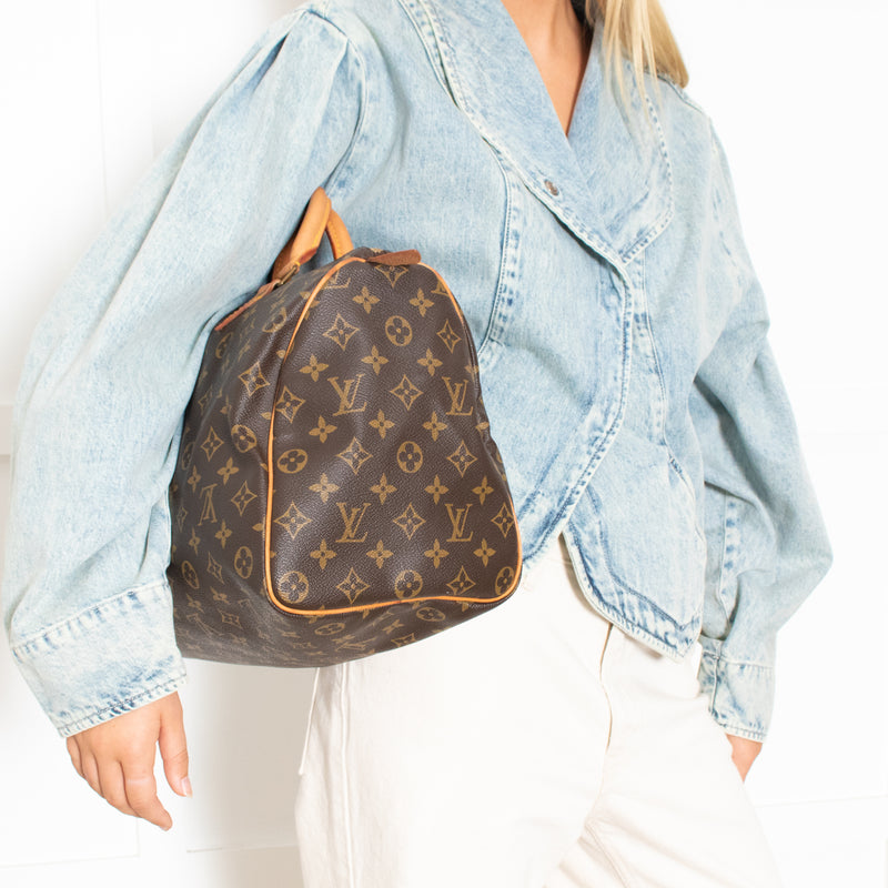 Louis Vuitton Vintage Monogram Speedy 35