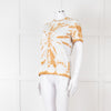 Proenza Schouler Cream Beige Tie Dye T-Shirt