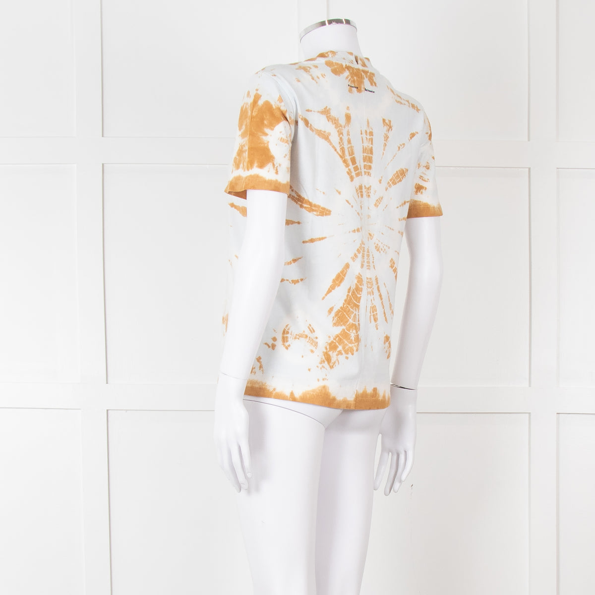 Proenza Schouler Cream Beige Tie Dye T-Shirt