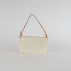 Louis Vuitton Cream Vernis Lexington Pochette Bag