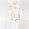 Proenza Schouler Cream Beige Tie Dye T-Shirt