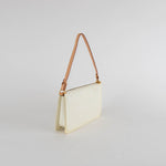 Louis Vuitton Cream Vernis Lexington Pochette Bag