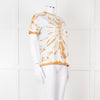 Proenza Schouler Cream Beige Tie Dye T-Shirt