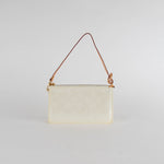 Louis Vuitton Cream Vernis Lexington Pochette Bag