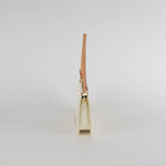 Louis Vuitton Cream Vernis Lexington Pochette Bag