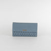 Miu Miu Pale Blue Matelasse Nappa Long Wallet