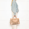 Balenciaga Le City Medium Pale Pink Woven Bag