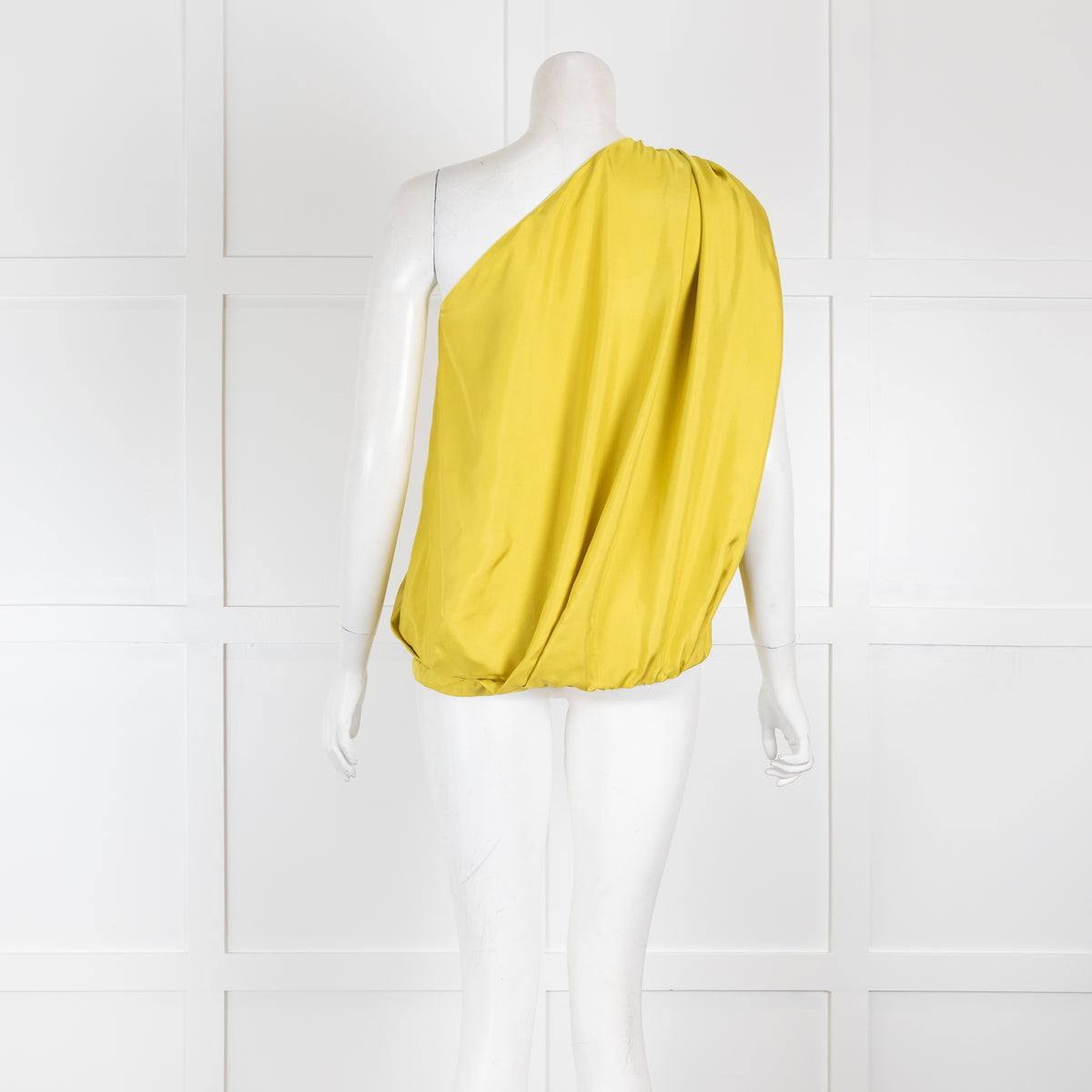 Lanvin Silk One Shoulder Top