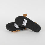 Miista Tan Silba Eyelet Strap Sandal