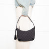 Gucci Black Monogram Horsebit Slim Small Shoulder Bag