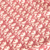 Christian Dior Burgundy Logo Print Square Scarf