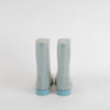 Chanel Blue CC Toe Rubber Boots