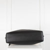 Saint Laurent White & Black Tag Hobo in Canvas and Leather