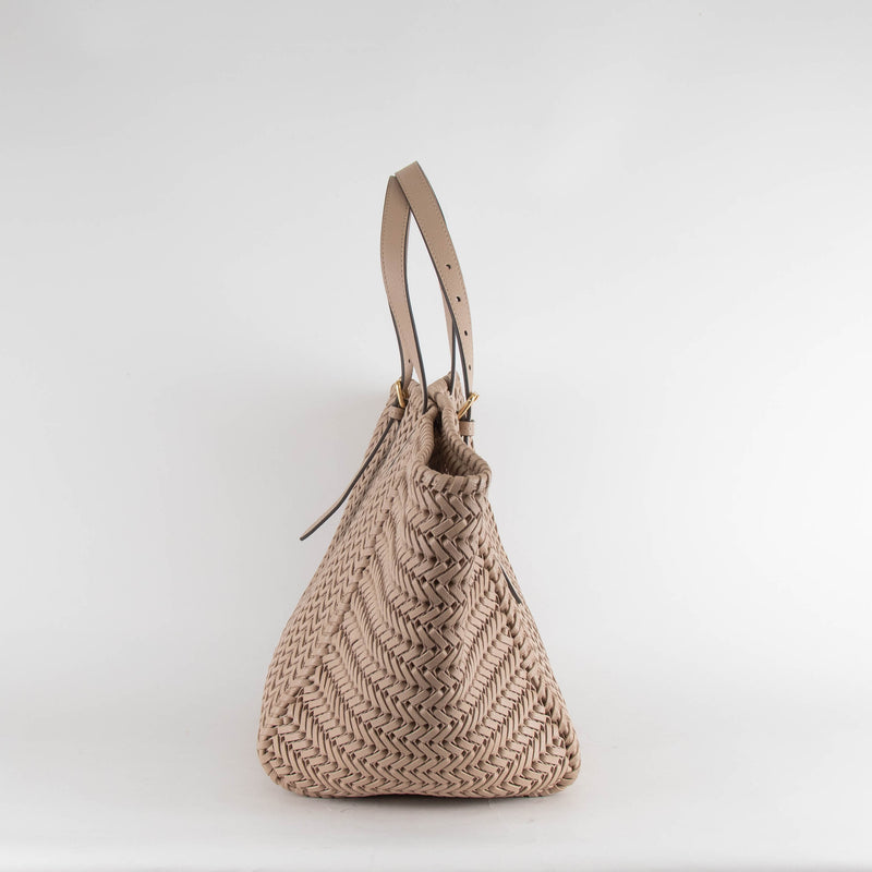 Anya Hindmarch Beige Neeson Large Tote
