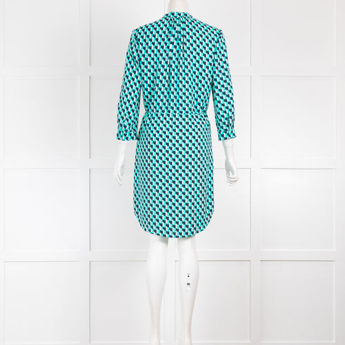 Diane Von Furstenberg Geometric Tunic Dress