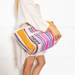 Isabel Marant Pink and Blue Darwen Tote