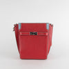 Tory Burch Red Leather Lee Radziwill Bucket Bag