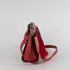 Tory Burch Red Leather Lee Radziwill Bucket Bag