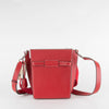 Tory Burch Red Leather Lee Radziwill Bucket Bag